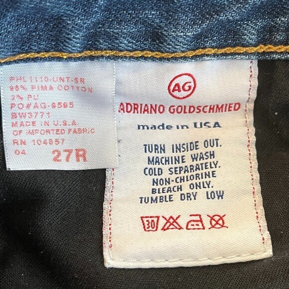 Adriano Goldschmied AG The Stilt jean denim 27 - Picture 8 of 8